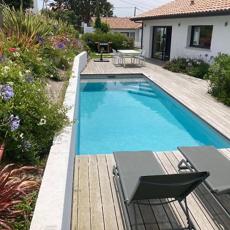 Villa Avec Piscine Privee, Vue Sur Mer Et Plage A Pied 800M Saint-Jean-de-Luz Exterior foto