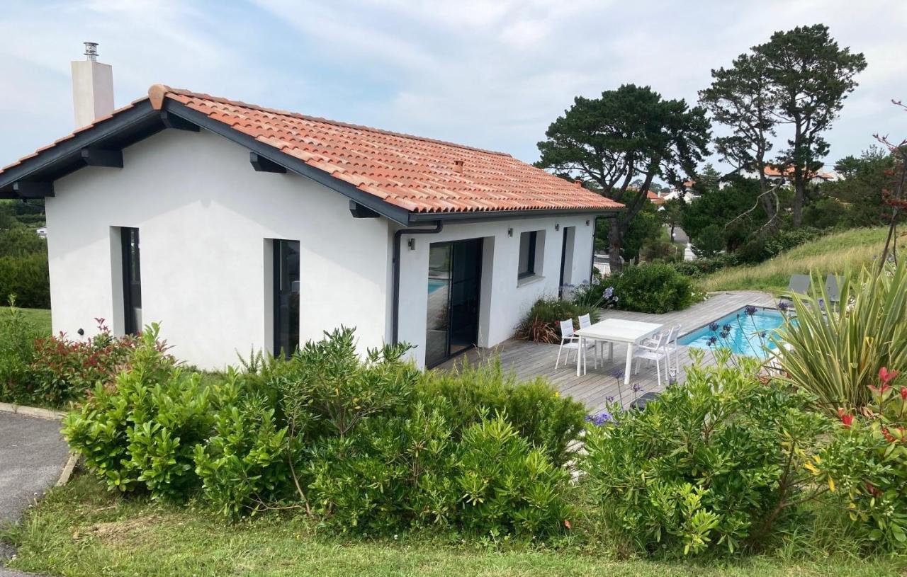 Villa Avec Piscine Privee, Vue Sur Mer Et Plage A Pied 800M Saint-Jean-de-Luz Exterior foto