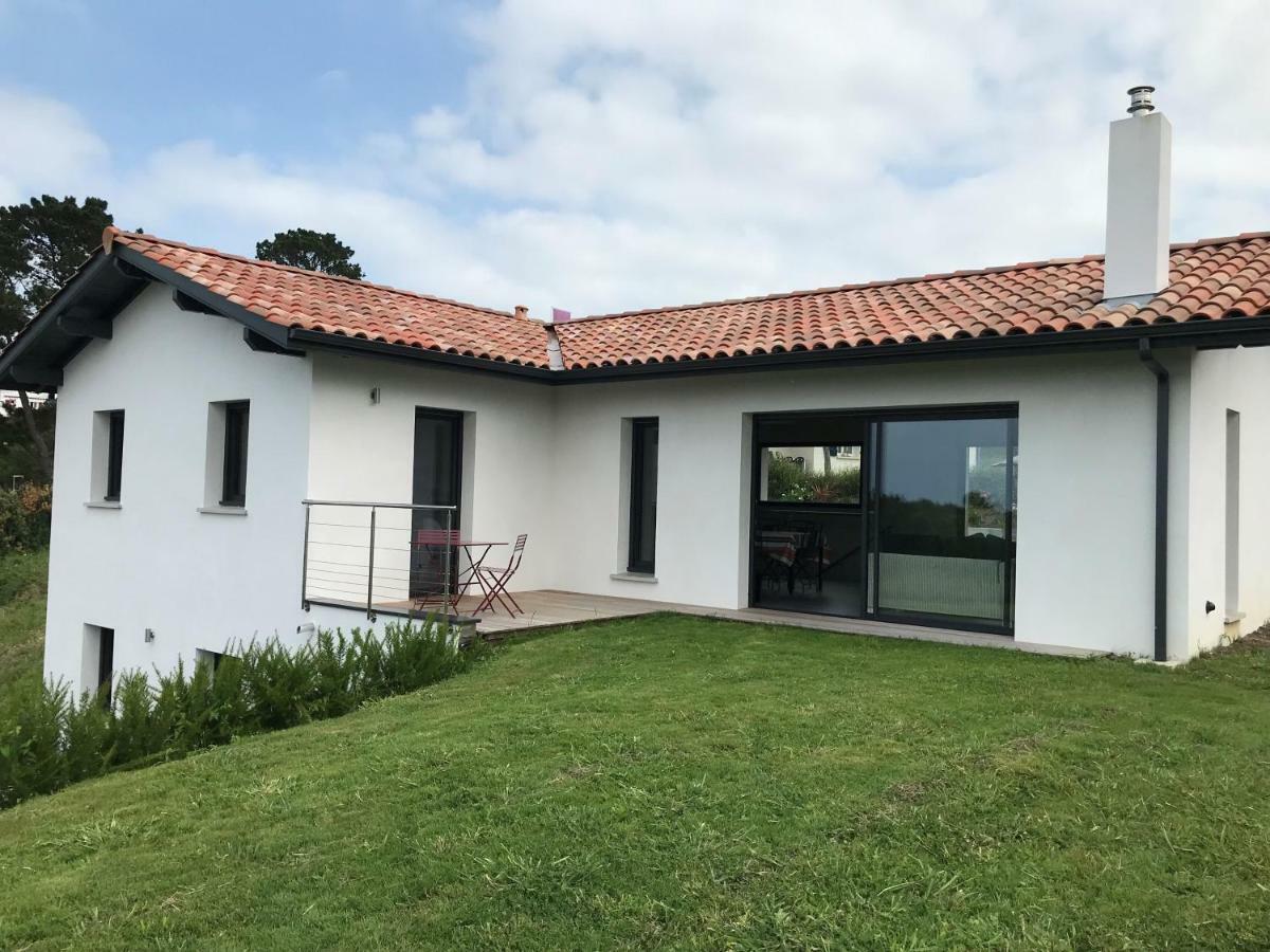 Villa Avec Piscine Privee, Vue Sur Mer Et Plage A Pied 800M Saint-Jean-de-Luz Exterior foto